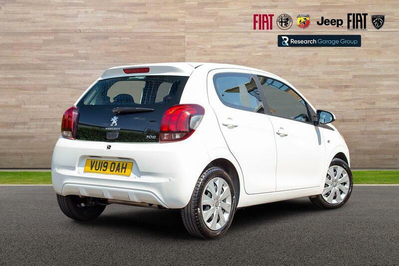 Peugeot 108 1.0 Active Hatchback Euro 6 72 White #4