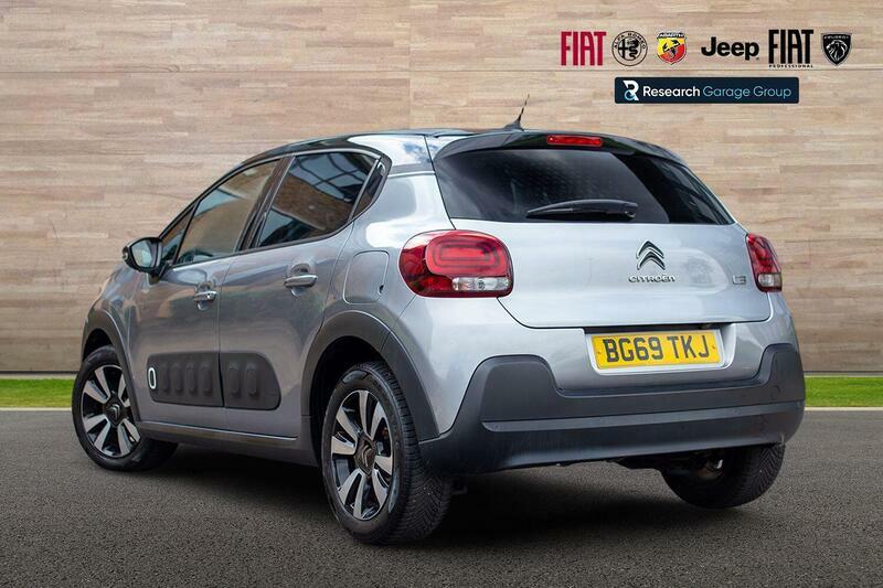 Citroen C3 1.2 Puretech Gpf Flair Hatchback BG69TKJ Grey #3