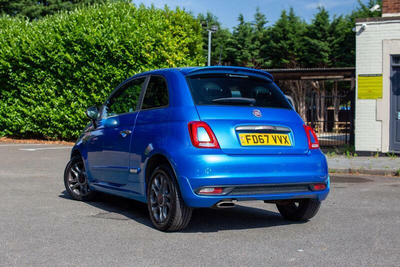 Fiat 500 1.2 S Hatchback Euro 6 Ss 69 Blue #3