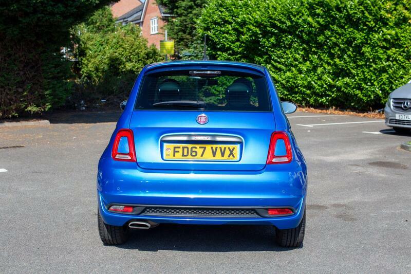 Fiat 500 1.2 S Hatchback Euro 6 Ss 69 Blue #4