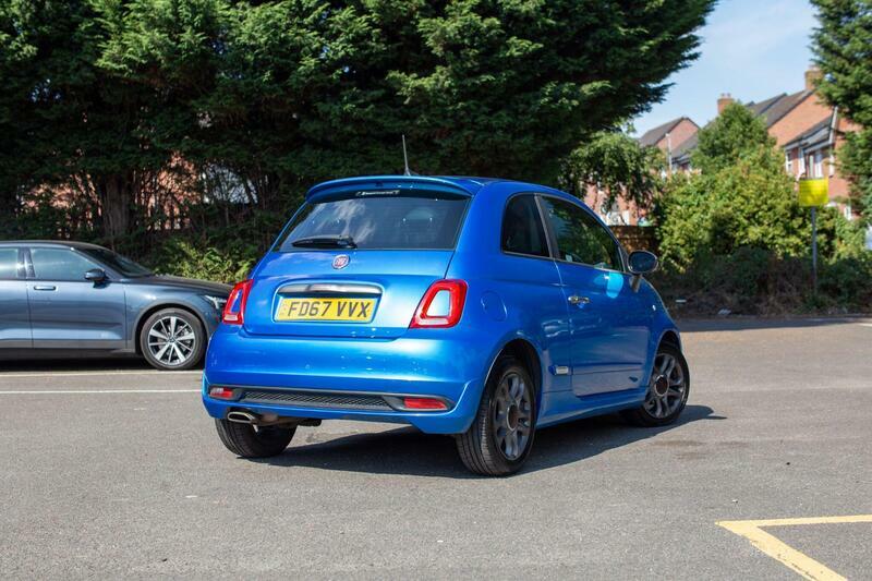 Fiat 500 1.2 S Hatchback Euro 6 Ss 69 Blue #5