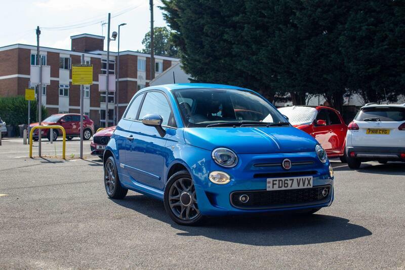 Fiat 500 1.2 S Hatchback Euro 6 Ss 69 Blue