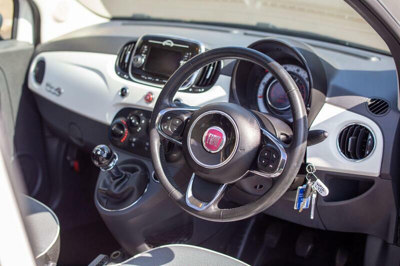 Fiat 500C Pop Red #8
