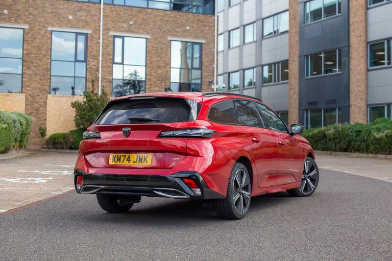 Peugeot 308 SW 1.5 Bluehdi Gt Estate Eat Euro 6 Ss Red #5