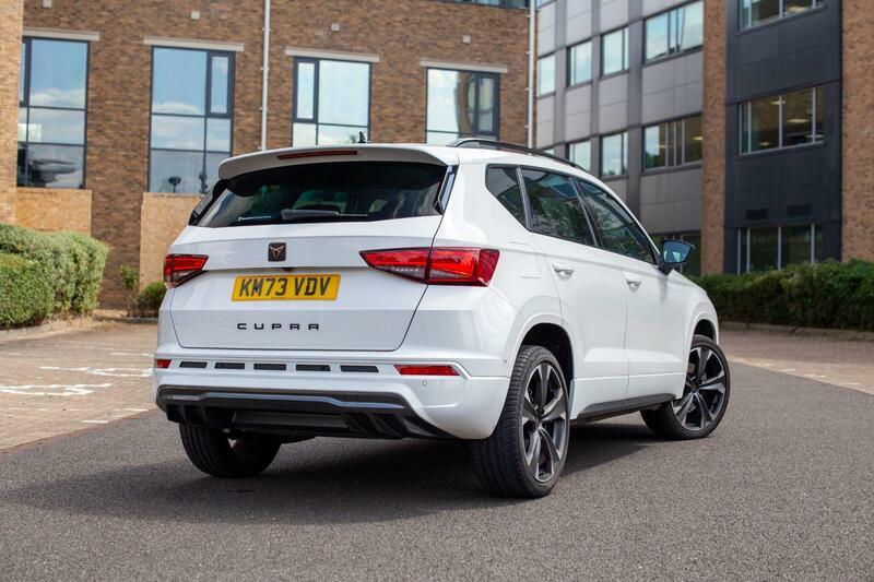 Cupra Ateca 1.5 Ecotsi V2 Suv Dsg Euro 6 Ss 150 White #4