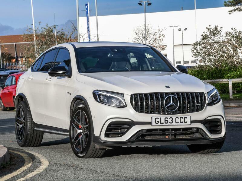 Mercedes-Benz GLC Class 4.0 Glc63 V8 Biturbo Amg S Premium Coupe Spds Mc White