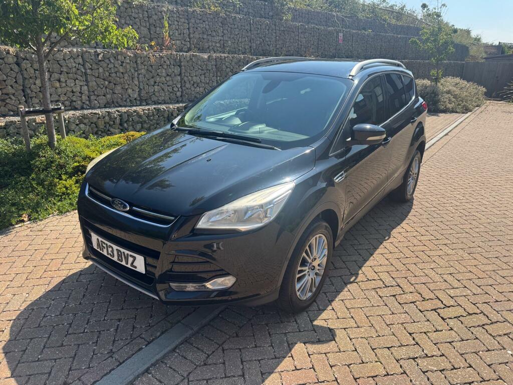 Ford Kuga 2.0 Tdci Titanium Powershift Awd Euro 5 AF13BVZ Black #3