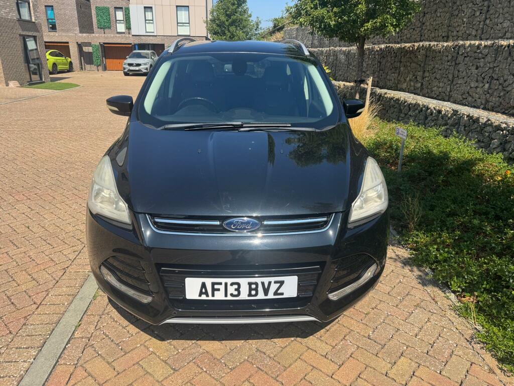 Ford Kuga 2.0 Tdci Titanium Powershift Awd Euro 5 AF13BVZ Black #2