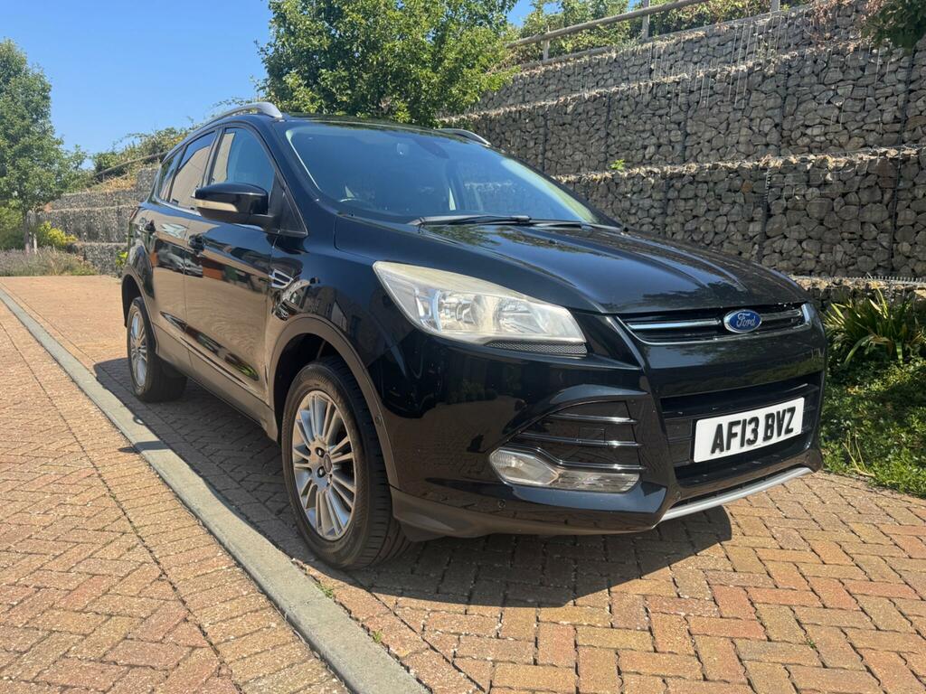 Ford Kuga 2.0 Tdci Titanium Powershift Awd Euro 5 AF13BVZ Black #6