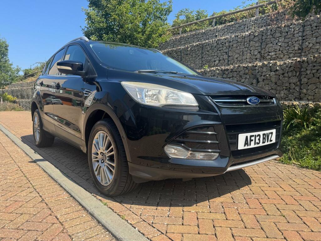 Ford Kuga 2.0 Tdci Titanium Powershift Awd Euro 5 AF13BVZ Black #5