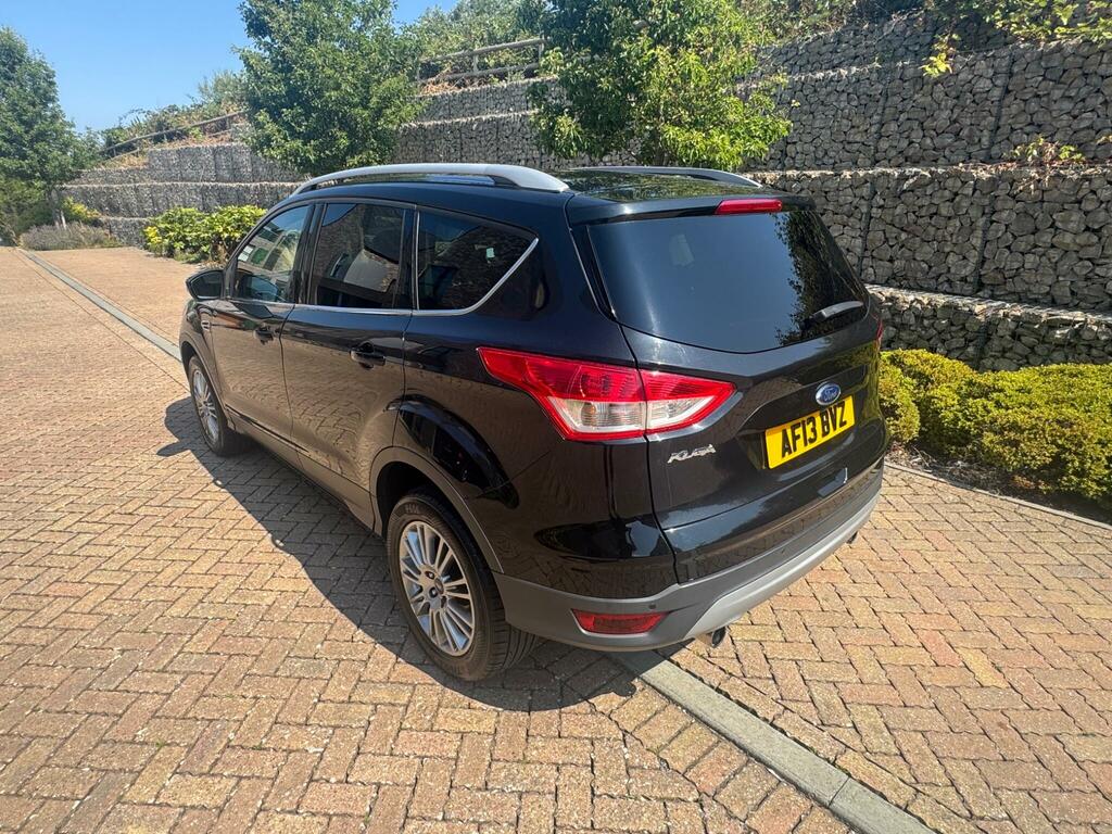 Ford Kuga 2.0 Tdci Titanium Powershift Awd Euro 5 AF13BVZ Black #4