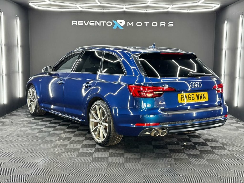 Audi A4 Avant 2L S Line Blue #2