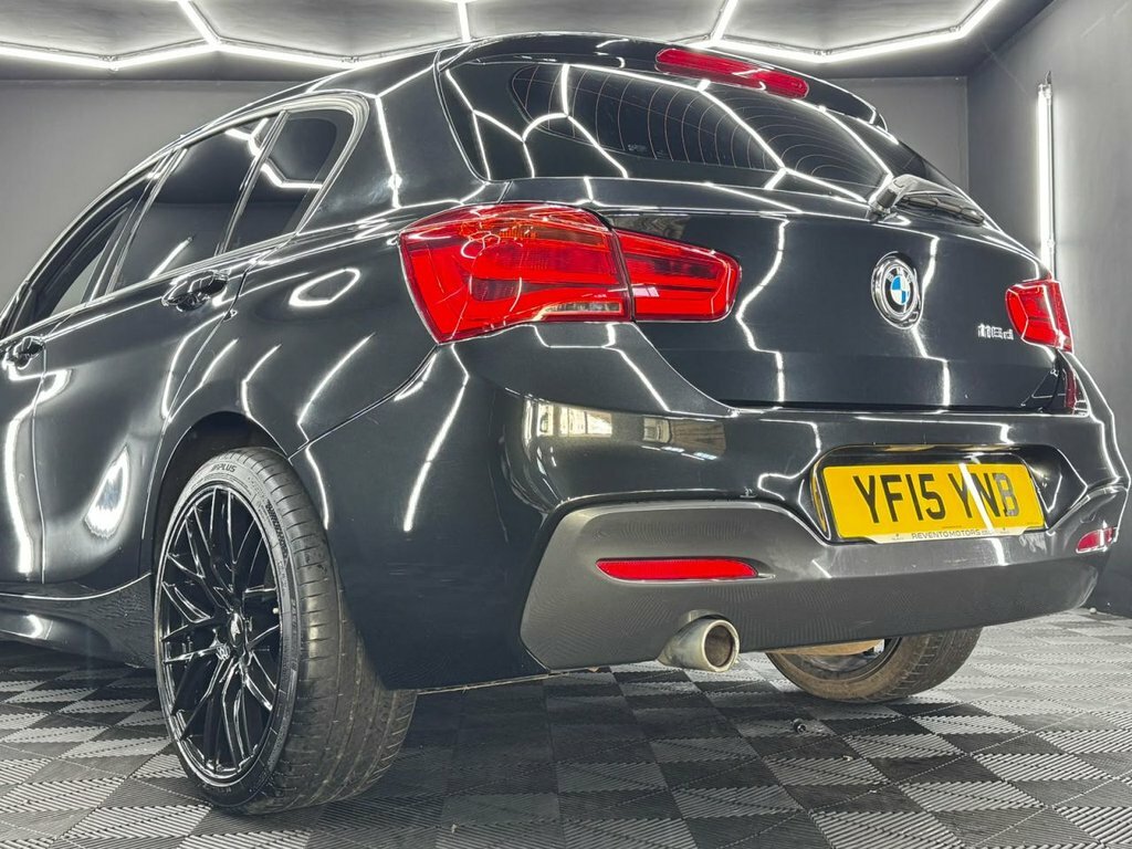 BMW 1 Series 3.0 M135i Euro 6 Ss Black #17