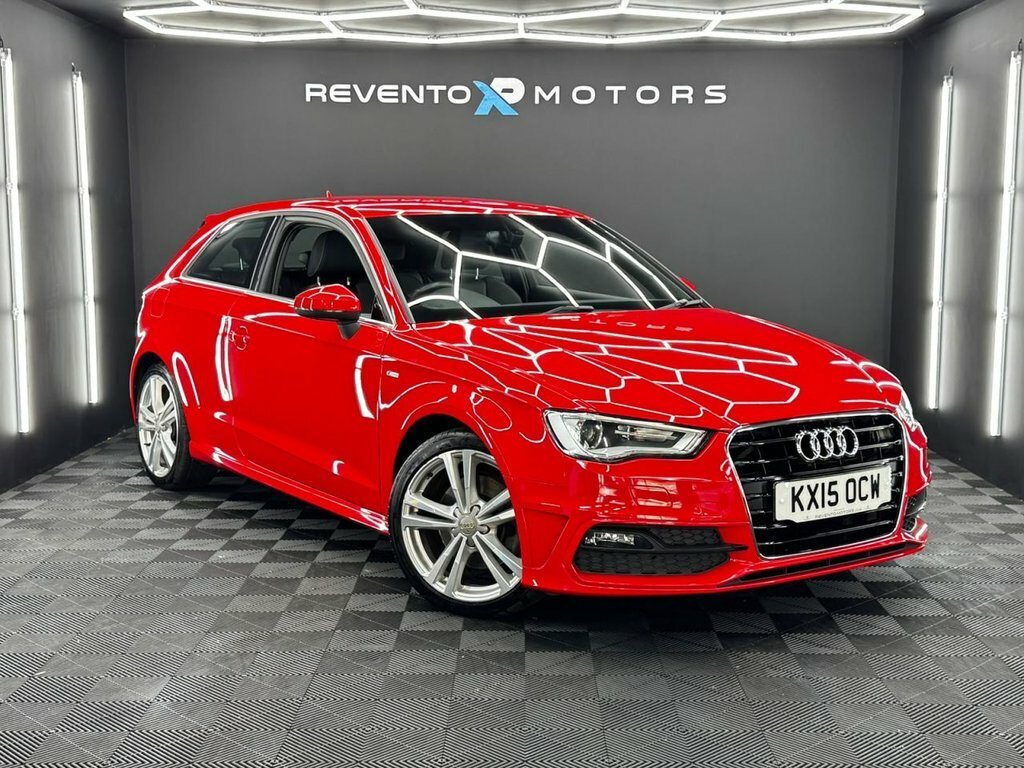 Audi A3 2L S Line Red