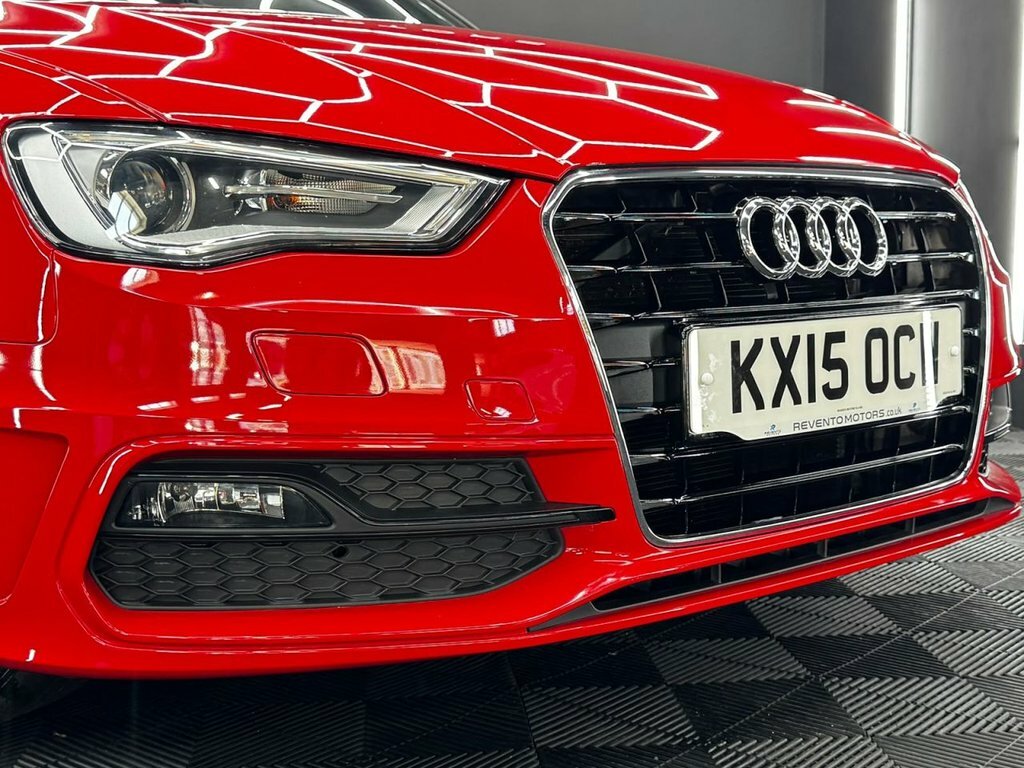 Audi A3 2.0 Tdi S Line Sportback Euro 6 Ss White #16