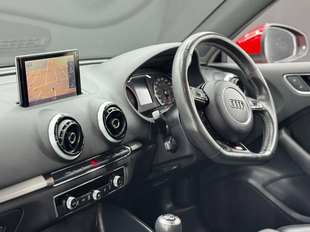Audi A3 2.0 Tdi S Line Sportback Euro 6 Ss White #28