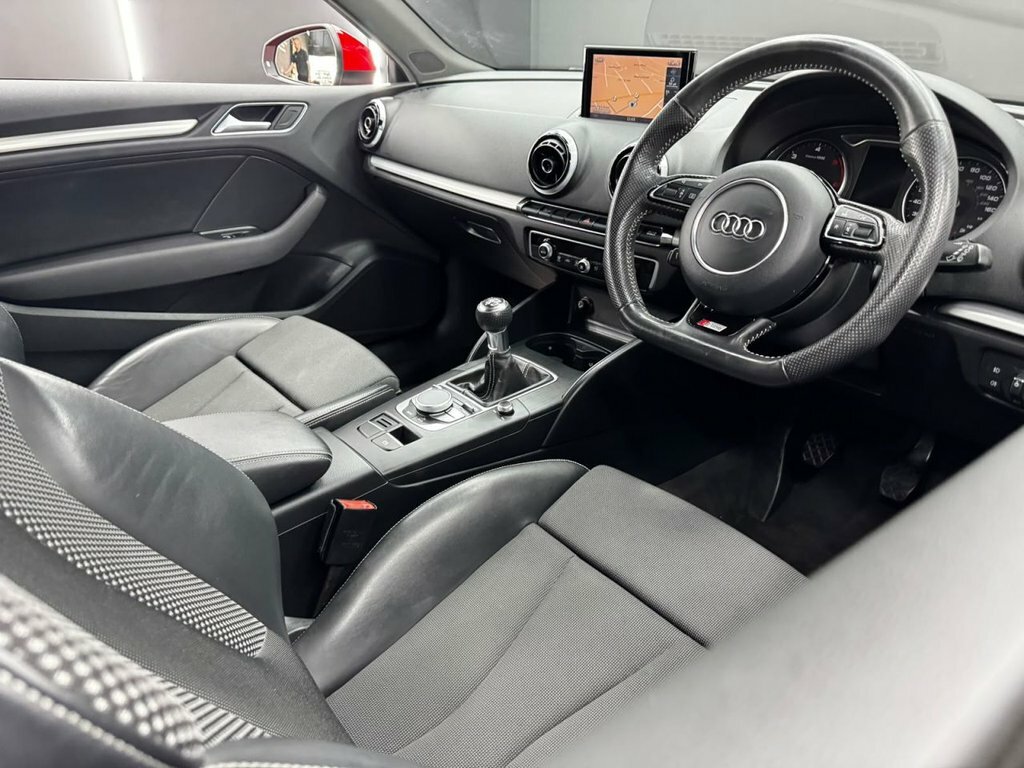 Audi A3 2.0 Tdi S Line Sportback Euro 6 Ss White #7