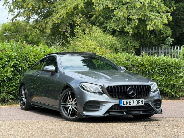 Mercedes-Benz E Class 2.0 E220d Amg Line Premium Plus Coupe Grey