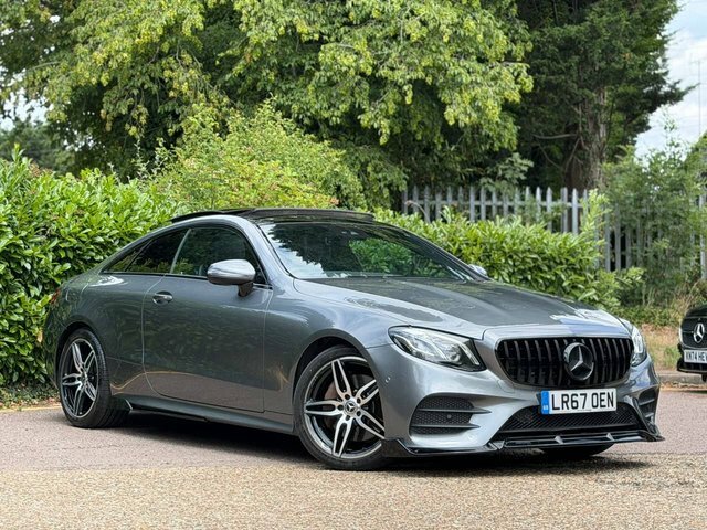 Mercedes-Benz E Class 2.0 E220d Amg Line Premium Plus Coupe Grey #2