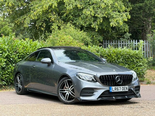 Mercedes-Benz E Class 2.0 E220d Amg Line Premium Plus Coupe Grey #3