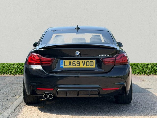 BMW 4 Series Gran Coupe 2.0 420I Gpf M Sport Coupe Euro 6 Black #6