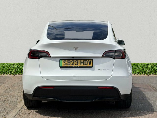 Tesla Model Y Dual Motor Long Range Suv 4Wde White #6
