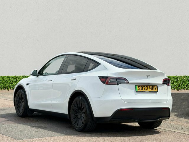 Tesla Model Y Dual Motor Long Range Suv 4Wde White #5