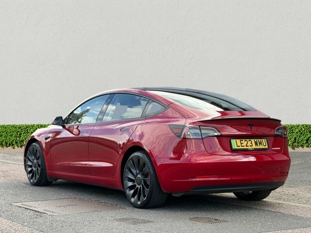 Tesla Model 3 Dual Motor Performance Saloon Red #5
