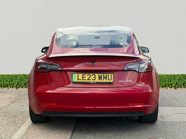 Tesla Model 3 Dual Motor Performance Saloon Red #6