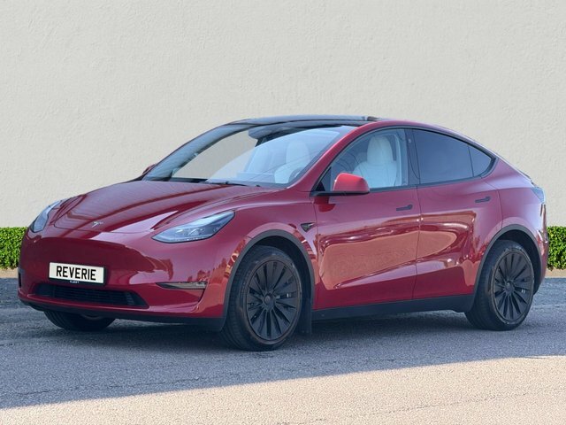 Tesla Model Y Dual Motor Long Range Suv 4Wde Red #3