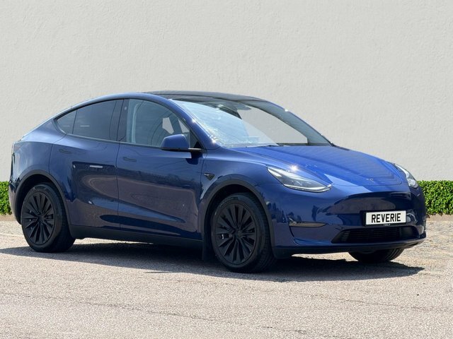 Tesla Model Y Dual Motor Long Range Suv 4Wde Blue