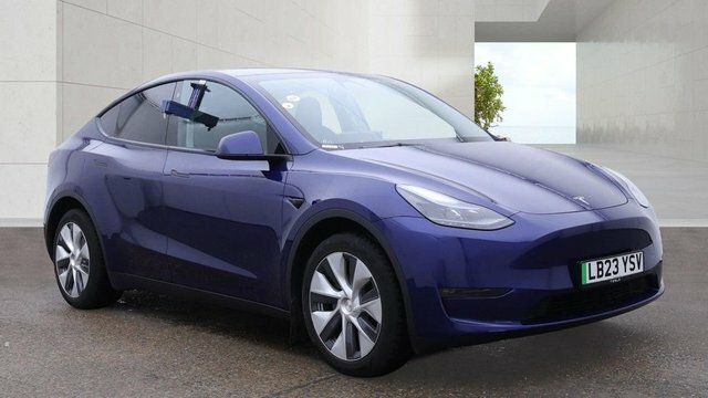 Tesla Model Y Dual Motor Long Range Suv 4Wde Blue
