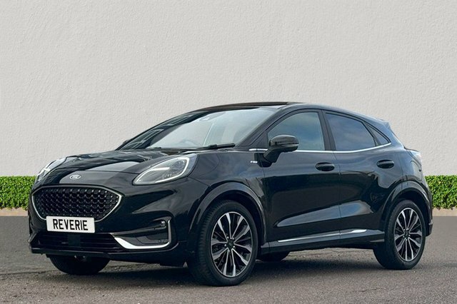 Ford Puma 1.0T Ecoboost Mhev St-line Vignale Suv Black #3