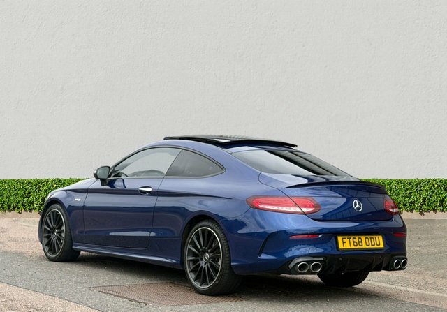 Mercedes-Benz C Class 3.0 C43 V6 Amg Premium Plus Coupe G-t Blue #5