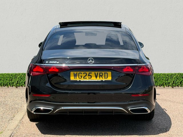 Mercedes-Benz E Class 2.0 E300e 25.4Kwh Amg Line Premium Saloon Pe Black #6