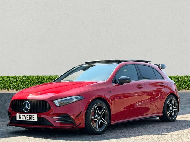 Mercedes-Benz A Class 2.0 A35 Amg Premium Plus Hatchback Sp Red #2