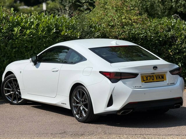 Lexus RC F White #79