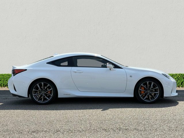 Lexus RC F White #8