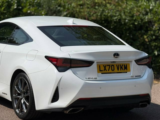 Lexus RC F White #82