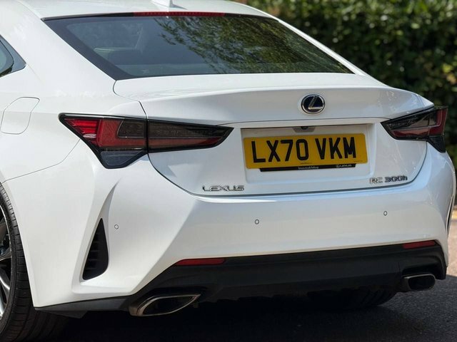 Lexus RC F White #84