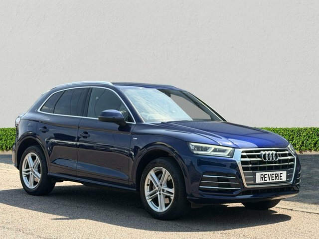 Audi Q5 2.0 Tdi 40 S Line Suv S Tronic Quattro Blue