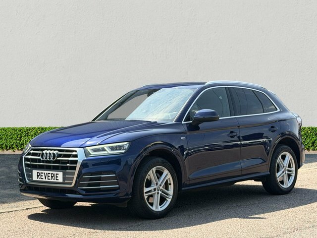 Audi Q5 2.0 Tdi 40 S Line Suv S Tronic Quattro Blue #3