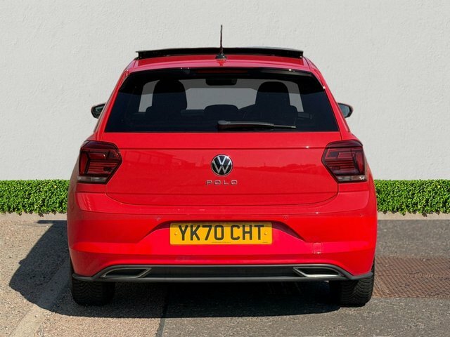 Volkswagen Polo 1.0 Tsi R-line Hatchback Euro 6 Red #6