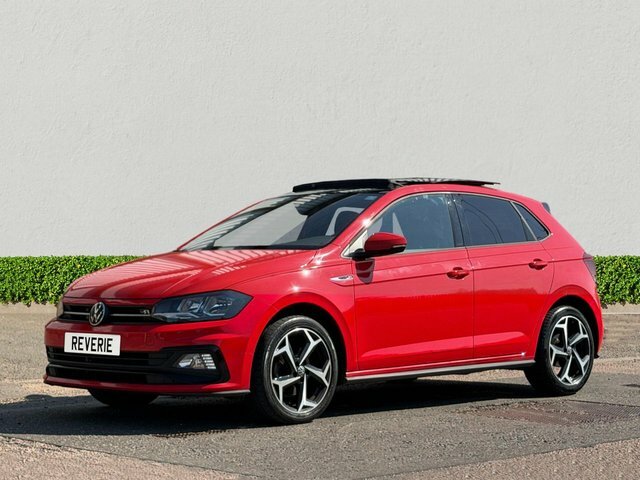 Volkswagen Polo 1.0 Tsi R-line Hatchback Euro 6 Red #3
