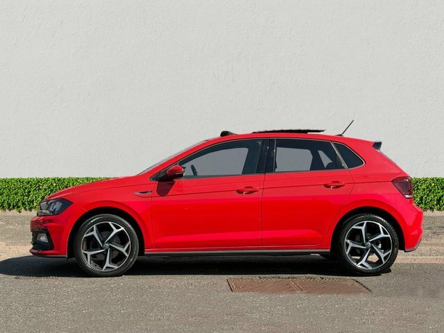 Volkswagen Polo 1.0 Tsi R-line Hatchback Euro 6 Red #4