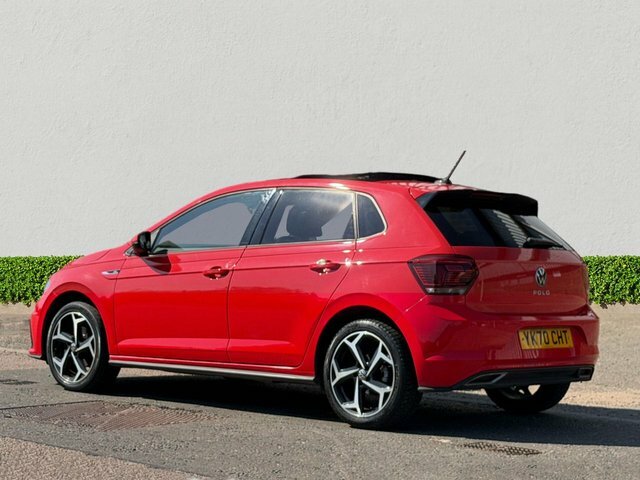 Volkswagen Polo 1.0 Tsi R-line Hatchback Euro 6 Red #5