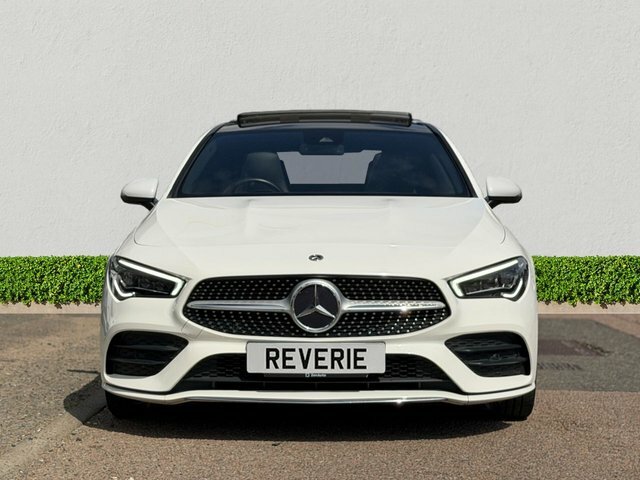 Mercedes-Benz CLA Class 1.3 Cla180 Amg Line Premium Plus 2 Coupe Pet White #2