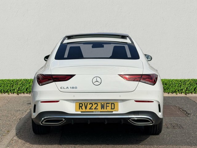 Mercedes-Benz CLA Class 1.3 Cla180 Amg Line Premium Plus 2 Coupe Pet White #6
