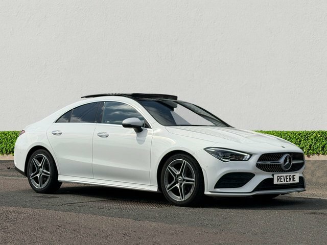 Mercedes-Benz CLA Class 1.3 Cla180 Amg Line Premium Plus 2 Coupe Pet White