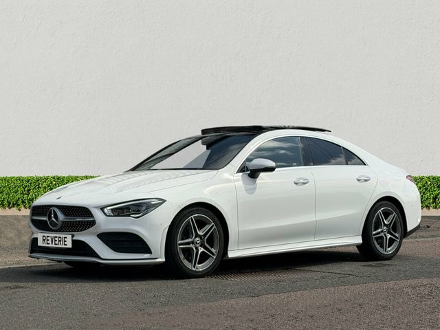 Mercedes-Benz CLA Class 1.3 Cla180 Amg Line Premium Plus 2 Coupe Pet White #3